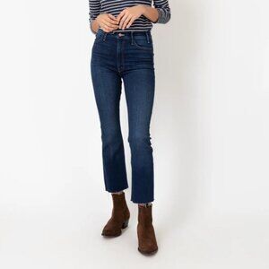 MOTHER The Hustler Ankle Fray Jeans in Home Movies Size 25